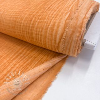 Dvojitá gázovina/mušelín Vintage orange