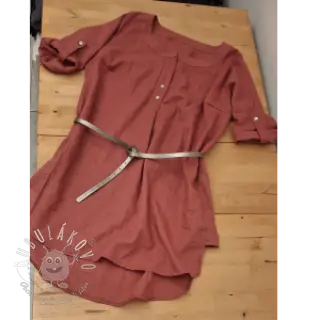 Ľan predpraný 170 g rose pink