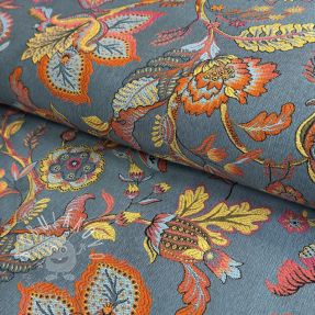 Dekoračná látka jacquard Inaya ciel