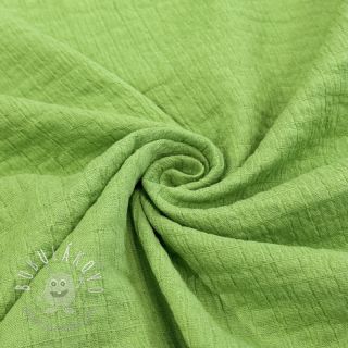 Bavlnená látka STRETCH Baby green
