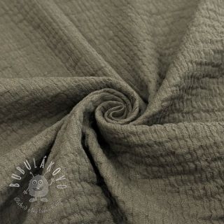Bavlnená látka STRETCH Baby taupe