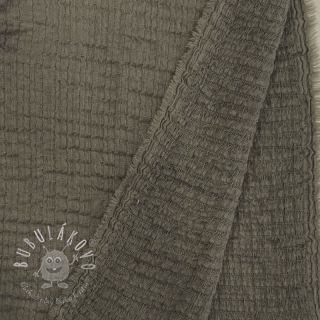 Bavlnená látka STRETCH Baby taupe