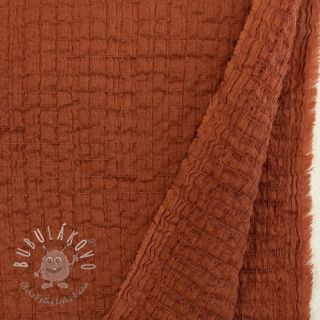 Bavlnená látka STRETCH Baby rust