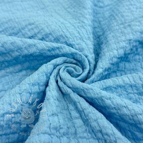 Bavlnená látka STRETCH Baby blue