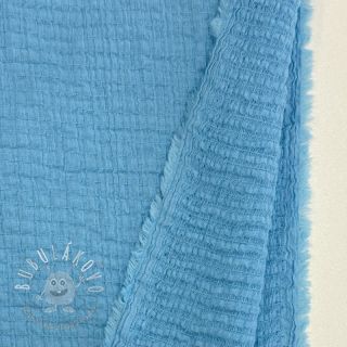 Bavlnená látka STRETCH Baby blue