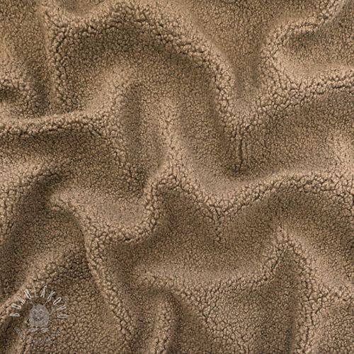 Kabátovina TEDDY soft taupe