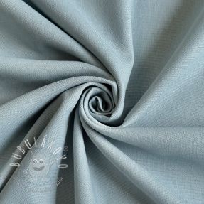Bavlnená látka s ľanom PREMIUM ocean blue