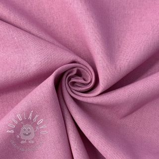 Bavlnená látka s ľanom PREMIUM dawn pink