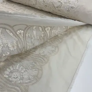 Bavlnená látka EMBROIDERY Blanchette design A