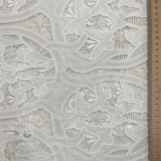 Bavlnená látka EMBROIDERY Blanchette design A