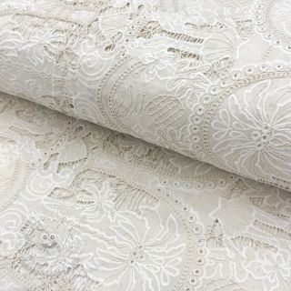 Bavlnená látka EMBROIDERY Blanchette design B