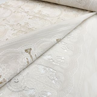 Bavlnená látka EMBROIDERY Blanchette design B