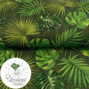 Dekoračná látka s teflonovou úpravou LEAVES AMAZON