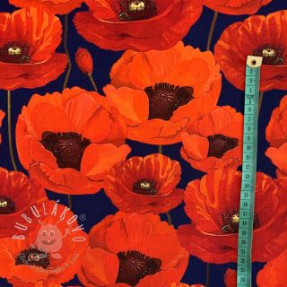 Dekoračná látka s teflonovou úpravou POPPY GARDEN