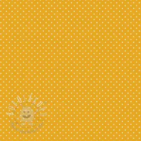 Bavlnená látka Petit dots yellow