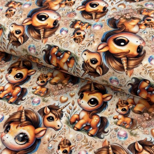 Úplet Pretty ponny design A digital print