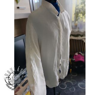 Viskóza s ľanom CRINCLE SIMPLY NATURAL