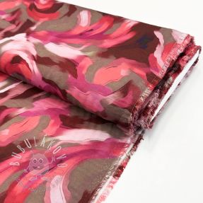 Viskóza Aster design D digital print
