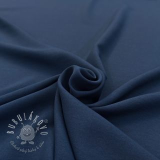 Bavlnená látka LYOCELL Victoria dark blue