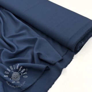 Bavlnená látka LYOCELL Victoria dark blue
