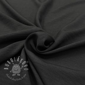 Bavlnená látka LYOCELL Victoria black