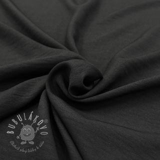 Bavlnená látka LYOCELL Victoria black
