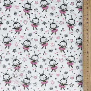 Bavlnená látka QUILTING Elisabetta rose