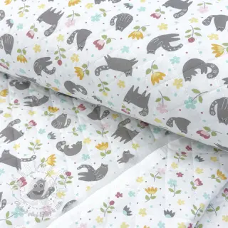 Bavlnená látka QUILTING Chachou multi