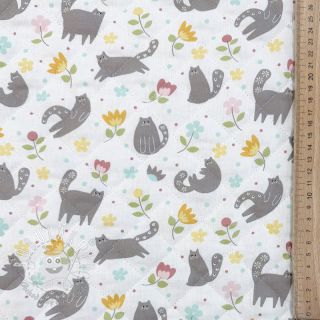 Bavlnená látka QUILTING Chachou multi