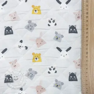Bavlnená látka QUILTING Parapluie perle