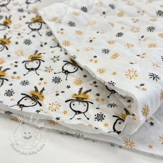 Bavlnená látka QUILTING Elisabetta jaune