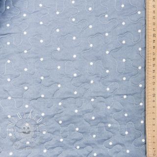 Prešívaná látka QUILTING Julianne bleu