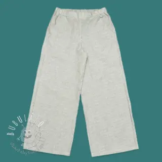 Ľan s bavlnou Lira medium stripe beige