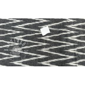 Bavlnená látka IKAT grey design A II.trieda