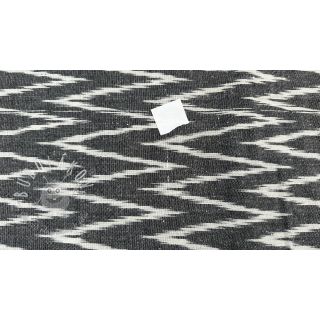 Bavlnená látka IKAT grey design A II.trieda