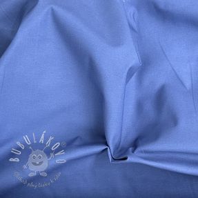 Bavlnená látka STRETCH TWILL blue II.trieda