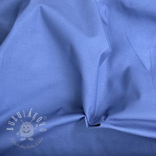 Bavlnená látka STRETCH TWILL blue II.trieda
