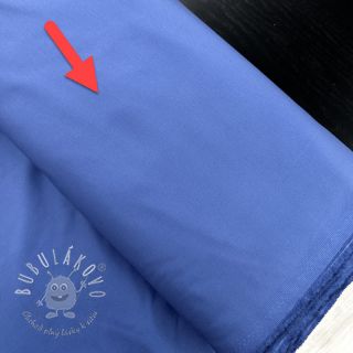 Bavlnená látka STRETCH TWILL blue II.trieda