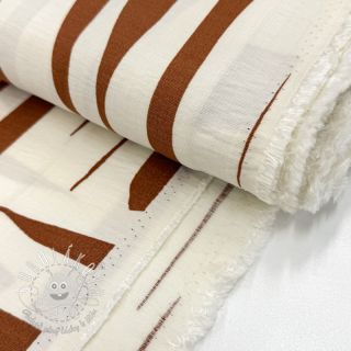 Viskóza s ľanom Nina design C