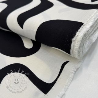 Viskóza s ľanom Nina design G