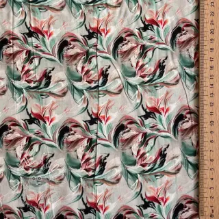 Viskóza RAYON POPLIN Diverse graphics design E digital print