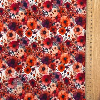 Úplet VISCOSE LYCRA HEAVY Cloe design A digital print
