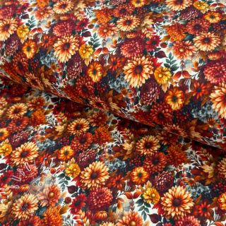 Úplet VISCOSE LYCRA HEAVY Cloe design C digital print