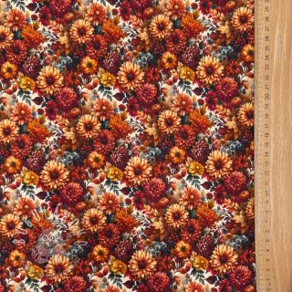 Úplet VISCOSE LYCRA HEAVY Cloe design C digital print