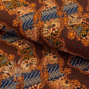 Úplet VISCOSE LYCRA HEAVY Batik design C digital print