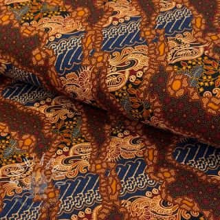 Úplet VISCOSE LYCRA HEAVY Batik design C digital print