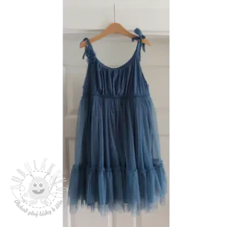 Tyl na TUTU ROYAL SPARKLE jeans silver