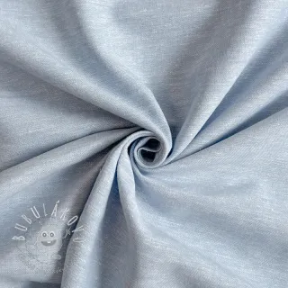 Ľan s bavlnou Lico light blue