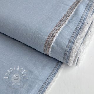 Ľan s bavlnou Lico light blue