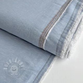 Ľan s bavlnou Lico light blue